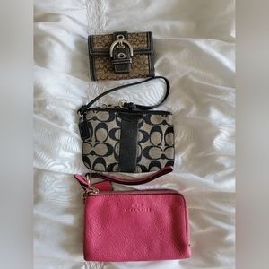 Coach wallet & wristlets
